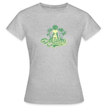 Dancehall Queen - Frauen T-Shirt - Grau meliert - Vorne - AI Model Female 172 dark (172cm)