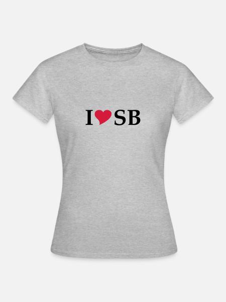 J'aime SB Transylvania Sibiu - T-shirt Femme - gris chiné