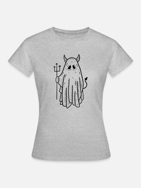 Buh - Frauen T-Shirt - Grau meliert