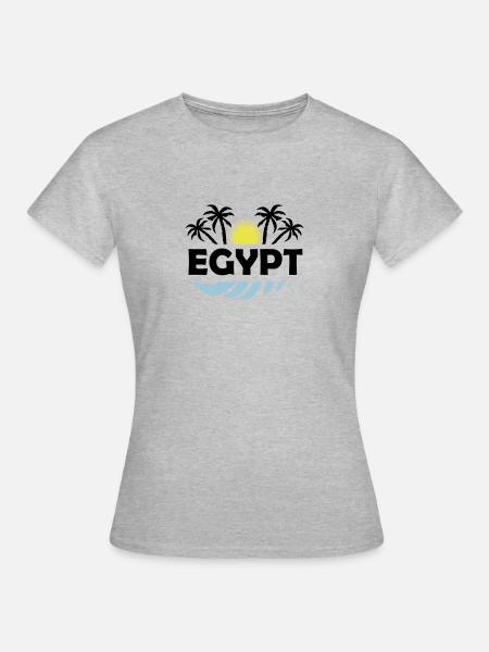 Egypte - T-shirt Femme - gris chiné