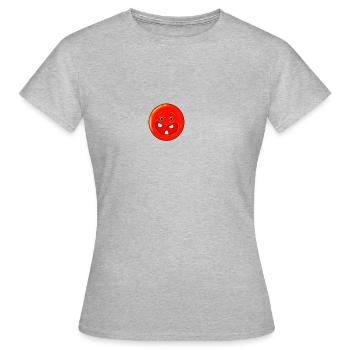 les dents - T-shirt Femme - gris chiné - Devant - AI Model Female 172 dark (172cm)