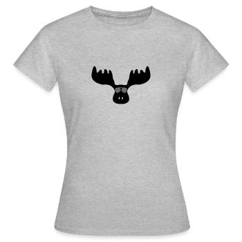 orignal frais - T-shirt Femme - gris chiné - Devant - AI Model Female 172 dark (172cm)
