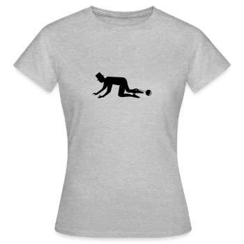 braeutigam - T-shirt Femme - gris chiné - Devant - AI Model Female 172 dark (172cm)