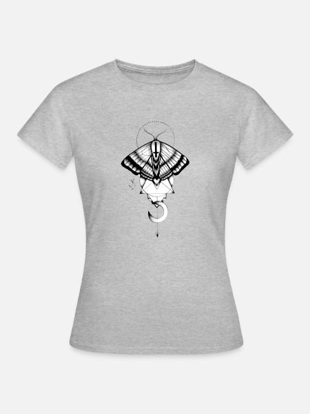moth - Women's T-Shirt - heather grey