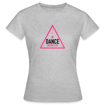 Dance Instructor - Women's T-Shirt - heather grey - Front - AI Model Female 172 dark (172cm)