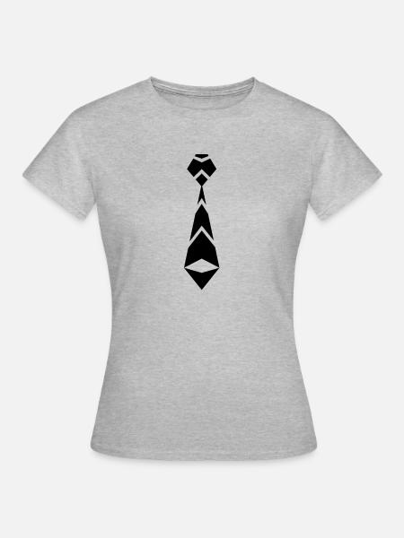 Algo fresco para la ocasión - Frauen T-Shirt - Grau meliert