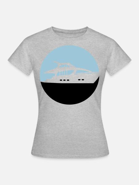 yacht - T-shirt Femme - gris chiné