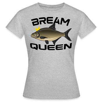 brème - T-shirt Femme - gris chiné - Devant - AI Model Female 172 dark (172cm)