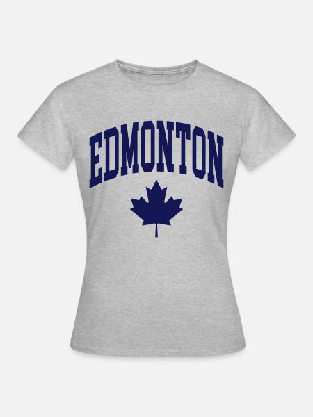 Edmonton - Frauen T-Shirt - Grau meliert