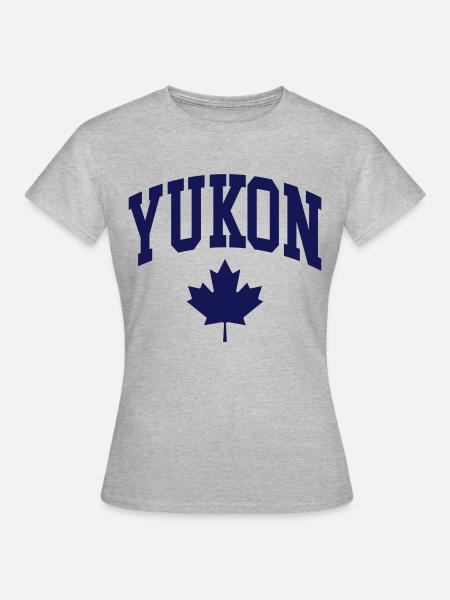 Yukon - Frauen T-Shirt - Grau meliert