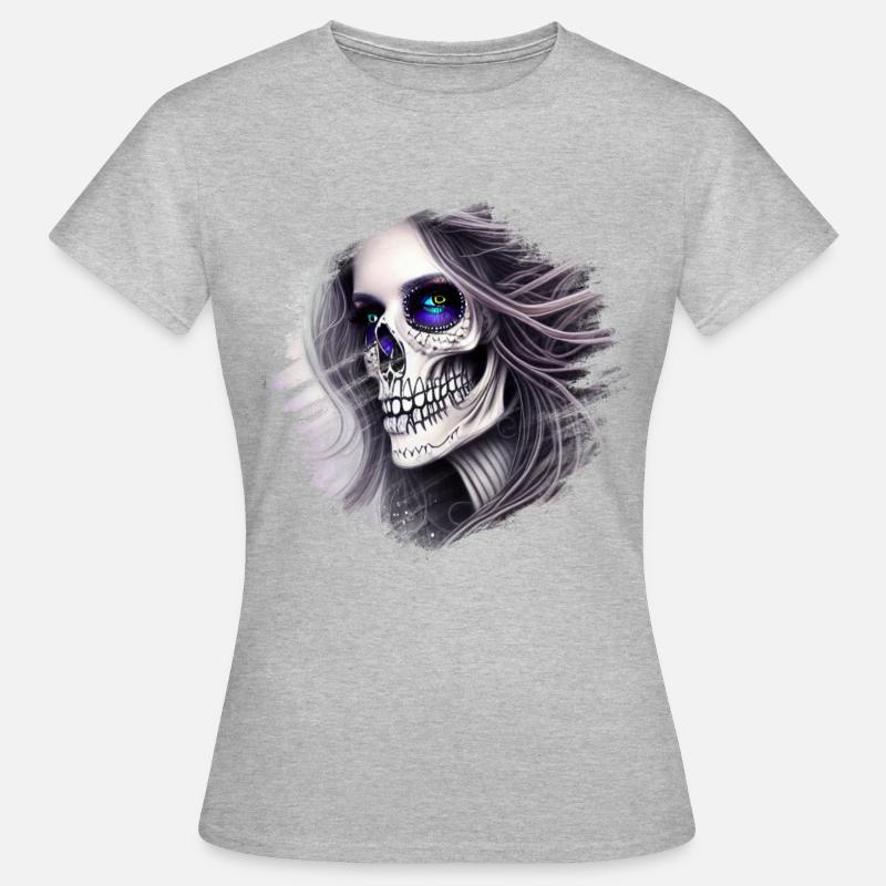 Skeleton - Women's T-Shirt - heather grey