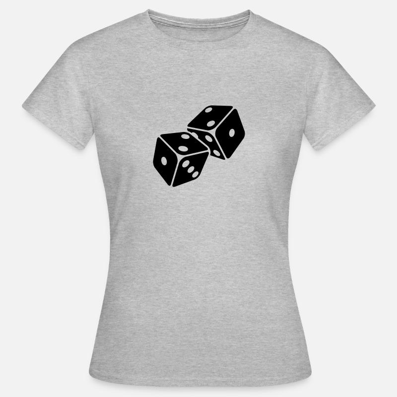 Cube 2er Pash - Two-ply - Women's T-Shirt - heather grey
