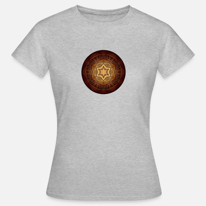 Rose window - Women's T-Shirt - heather grey