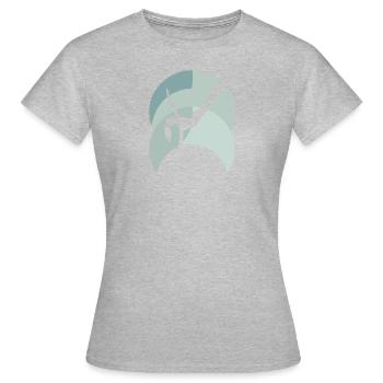 Gymnast Handstand - Women's T-Shirt - heather grey - Front - AI Model Female 172 dark (172cm)