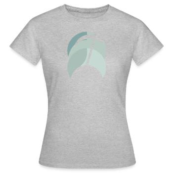 Mines de charbon - T-shirt Femme - gris chiné - Devant - AI Model Female 172 dark (172cm)
