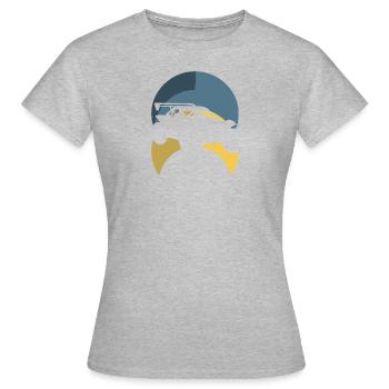 Voiture de sport Voiture de course - T-shirt Femme - gris chiné - Devant - AI Model Female 172 dark (172cm)
