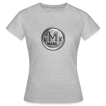 Money - Women's T-Shirt - heather grey - Front - AI Model Female 172 dark (172cm)