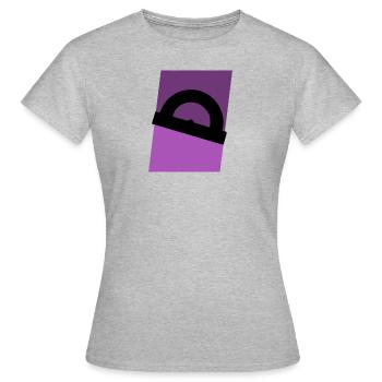 Architecte Architecte de la construction - T-shirt Femme - gris chiné - Devant - AI Model Female 172 dark (172cm)