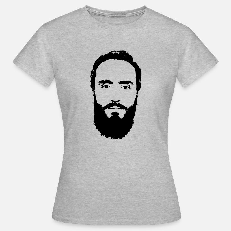 Dudaev Hero Logo - Women's T-Shirt - heather grey