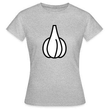 Ail - T-shirt Femme - gris chiné - Devant - AI Model Female 172 dark (172cm)