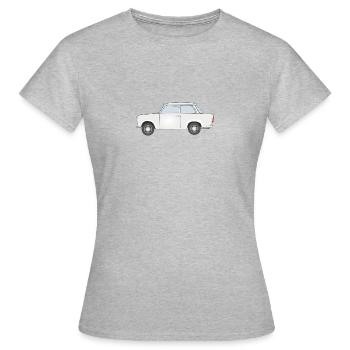 satellite - T-shirt Femme - gris chiné - Devant - AI Model Female 172 dark (172cm)