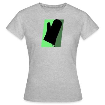 Cuisson Boulanger Cuisson - T-shirt Femme - gris chiné - Devant - AI Model Female 172 dark (172cm)
