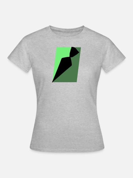 Backwaren Cupcake Backen - Frauen T-Shirt - Grau meliert