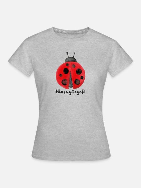 Himugüegeli - Frauen T-Shirt - Grau meliert
