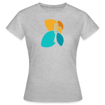 Coiffeur Coiffeur Coiffeur - T-shirt Femme - gris chiné - Devant - AI Model Female 172 dark (172cm)