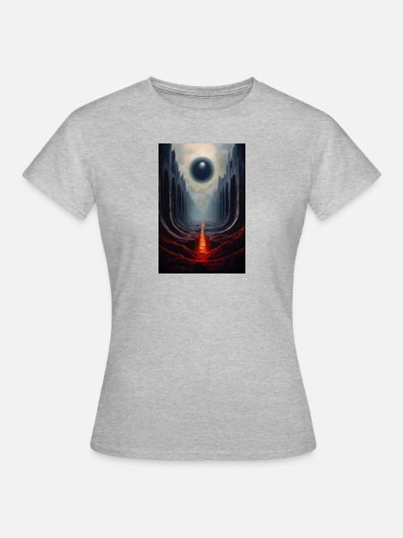 Kugel - Frauen T-Shirt - Grau meliert