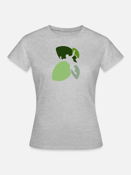 Parachuting Luft Base Jumping - Frauen T-Shirt - Grau meliert