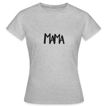 Maman est la meilleure femme de pouvoir - T-shirt Femme - gris chiné - Devant - AI Model Female 172 dark (172cm)