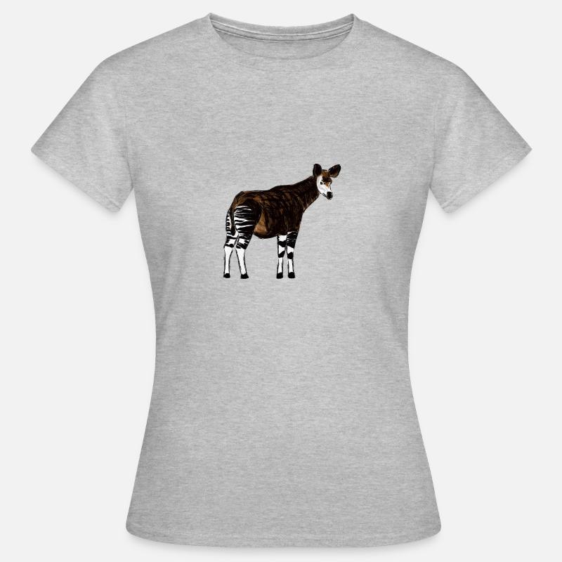 Okapi I - Women's T-Shirt - heather grey