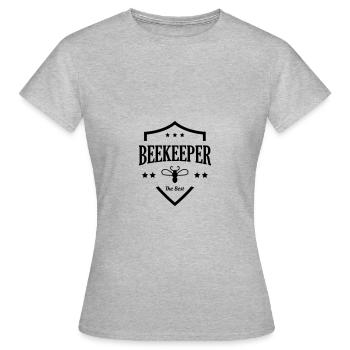Beekeeper / Beekeeping - Women's T-Shirt - heather grey - Front - AI Model Female 172 dark (172cm)