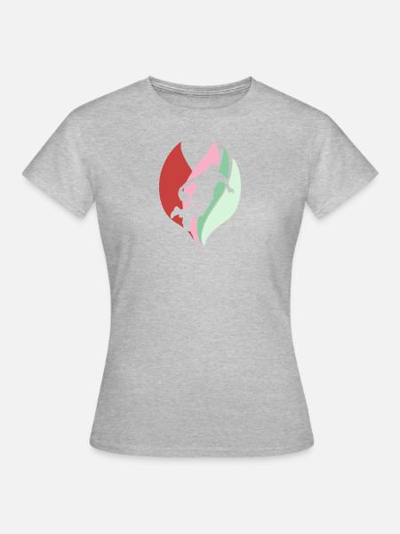 Bowler Strike - Frauen T-Shirt - Grau meliert