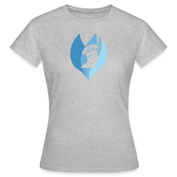 Chef Chef étoilé Cuisinier - T-shirt Femme - gris chiné - Devant - AI Model Female 172 dark (172cm)