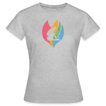 Jardinage Jardinage Jardinage - T-shirt Femme - gris chiné - Devant - AI Model Female 172 dark (172cm)