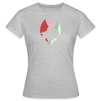 Voiture de course automobile - T-shirt Femme - gris chiné - Devant - AI Model Female 172 dark (172cm)