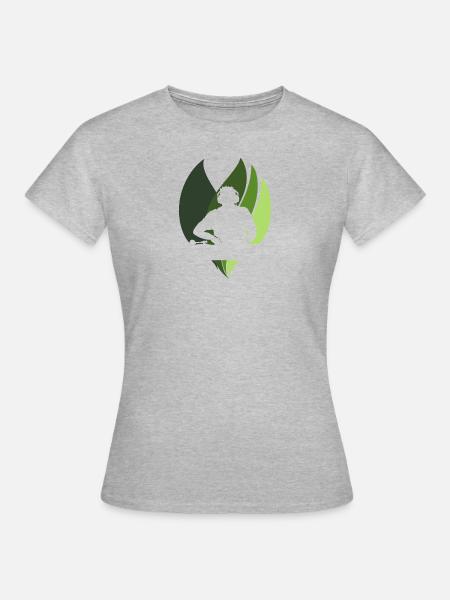 DJ Djing Trance - Frauen T-Shirt - Grau meliert