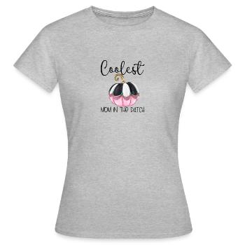 Coolest Mom In The Patch Pumpkin Patches Funny - Women's T-Shirt - heather grey - Front - AI Model Female 172 dark (172cm)