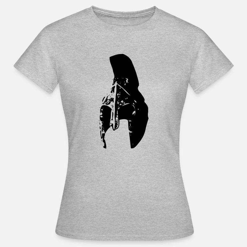 Rom Römerhelm Gladiator Xanten - Frauen T-Shirt - Grau meliert