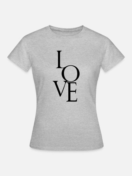 versprechen - Frauen T-Shirt - Grau meliert
