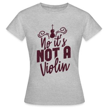 cello - Women's T-Shirt - heather grey - Front - AI Model Female 172 dark (172cm)