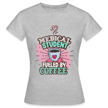 Medicine student - Women's T-Shirt - heather grey - Front - AI Model Female 172 dark (172cm)