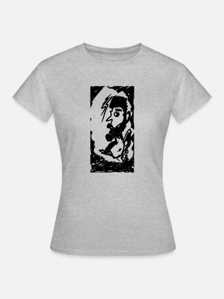 Betrügen - Frauen T-Shirt - Grau meliert