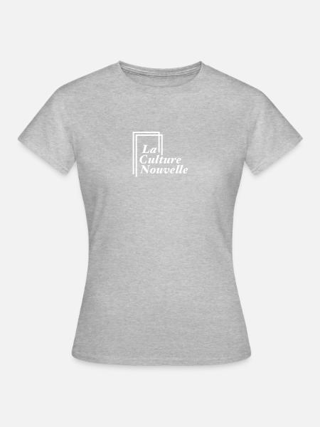Kultur - Frauen T-Shirt - Grau meliert