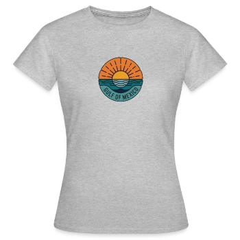 Golfe du Mexique Bassin océanique Tourisme Voyage - T-shirt Femme - gris chiné - Devant - AI Model Female 172 dark (172cm)