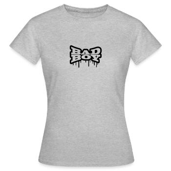 Bathroom graffiti boy bad boy - Women's T-Shirt - heather grey - Front - AI Model Female 172 dark (172cm)