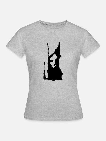 Düsteres Spektrum - Frauen T-Shirt - Grau meliert