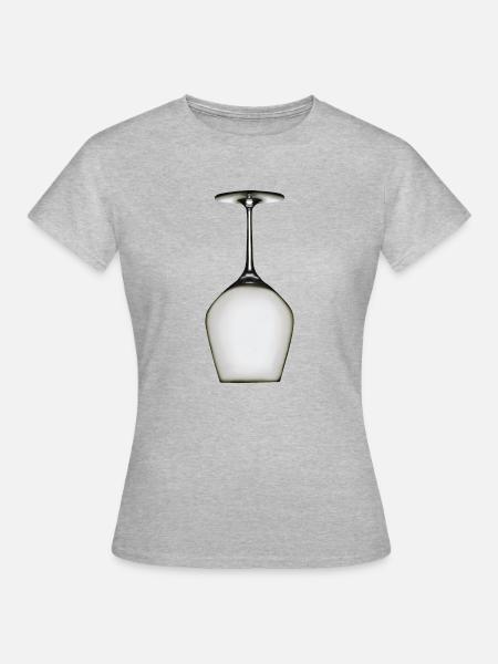 Megapint - Frauen T-Shirt - Grau meliert